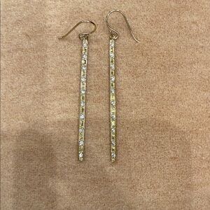 Melinda Maria Elegant Gold Drop Earrings